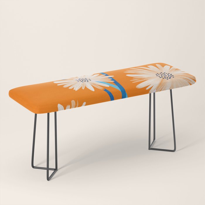 Moroccan Daisies Still Life Bench Gallery Image 1
