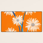 Moroccan Daisies Still Life Desk Mat Gallery Image 3