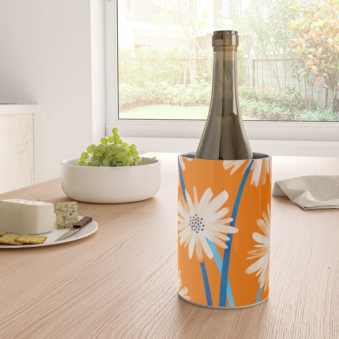 Moroccan Daisies Still Life Wine Chiller Gallery Image 4