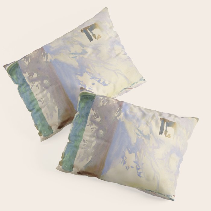 John Singer Sargent "Corfu: Lights and Shadows" Pillow Sham Gallery Image 1