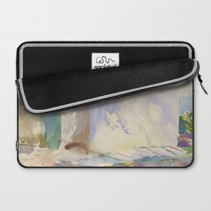 John Singer Sargent "Corfu: Lights and Shadows" Laptop Sleeve Gallery Image 2