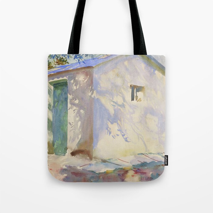 John Singer Sargent "Corfu: Lights and Shadows" Tote Bag Gallery Image 1
