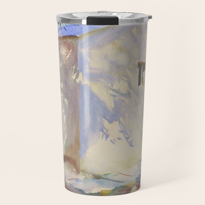 John Singer Sargent "Corfu: Lights and Shadows" Travel Mug Gallery Image 1