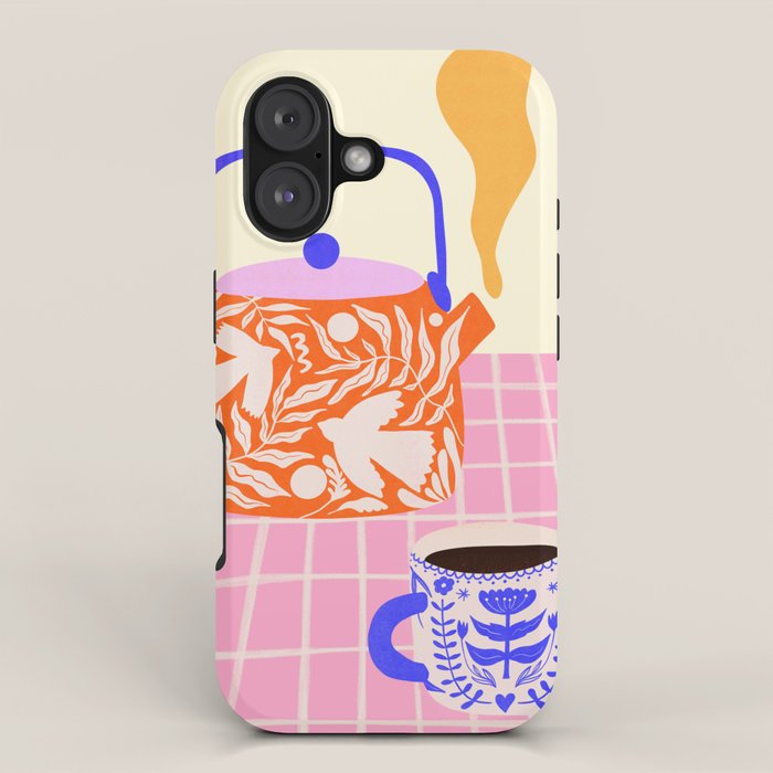 Colorful Tea Por iPhone Case Gallery Image 1