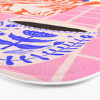 Colorful Tea Por Bath Mat Gallery Image 3