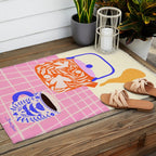 Colorful Tea Por Outdoor Rug Gallery Image 2