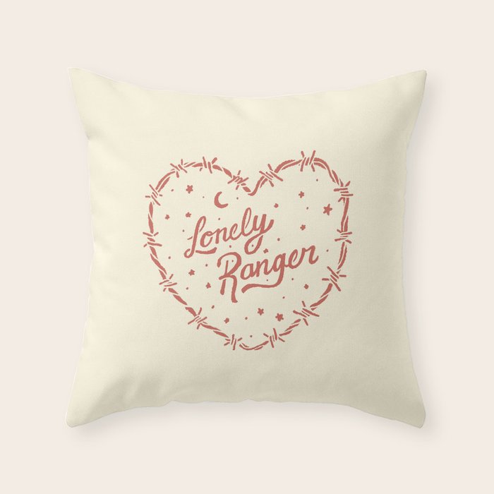 Lonely Ranger Throw Pillow Gallery Image 6