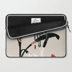 minimal collage/ Flowers 2 Laptop Sleeve Gallery Image 2