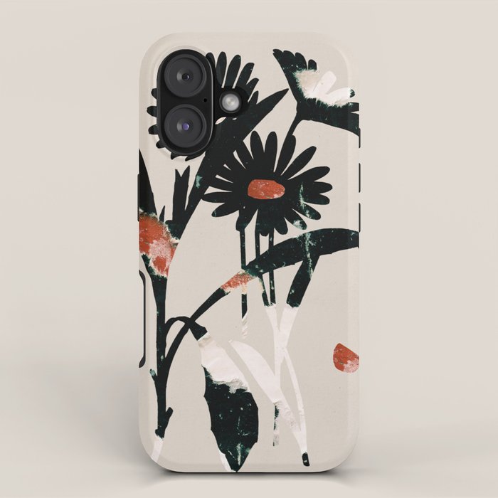 minimal collage/ Flowers 2 iPhone Case Gallery Image 1