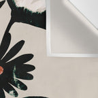 minimal collage/ Flowers 2 Wall Tapestry Gallery Image 3