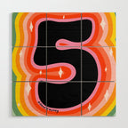 Rainbow 5 Wood Wall Art Gallery Image 1