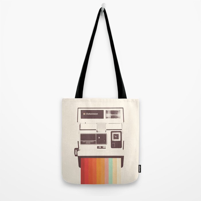 Instant Camera Rainbow Tote Bag Gallery Image 2