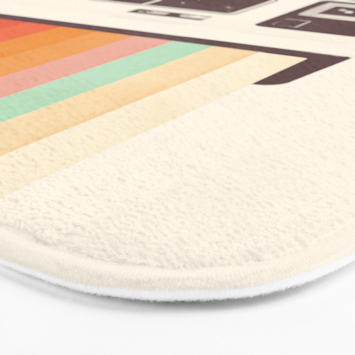 Instant Camera Rainbow Bath Mat Gallery Image 3