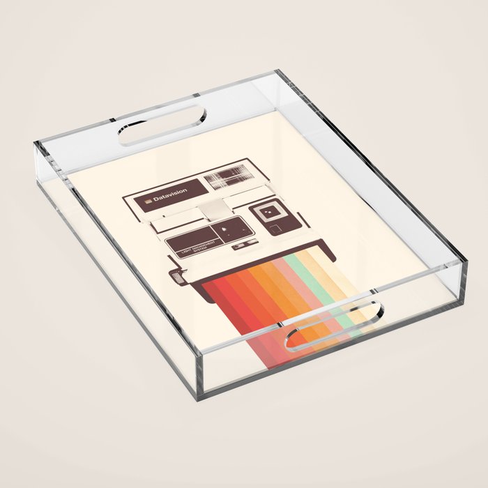 Instant Camera Rainbow Acrylic Tray Gallery Image 1