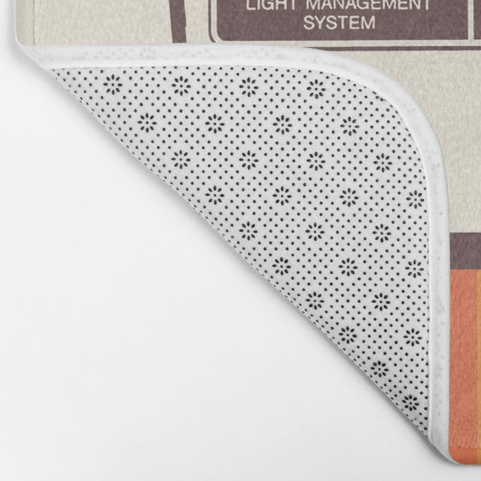 Instant Camera Rainbow Bath Mat Gallery Image 2