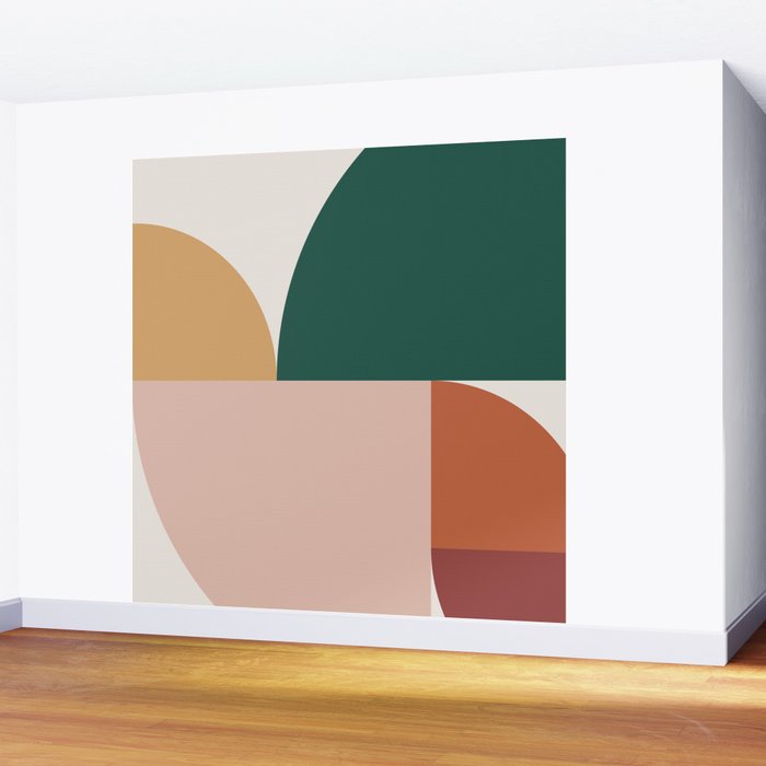 Abstract Geometric 11 Wall Mural Gallery Image 2