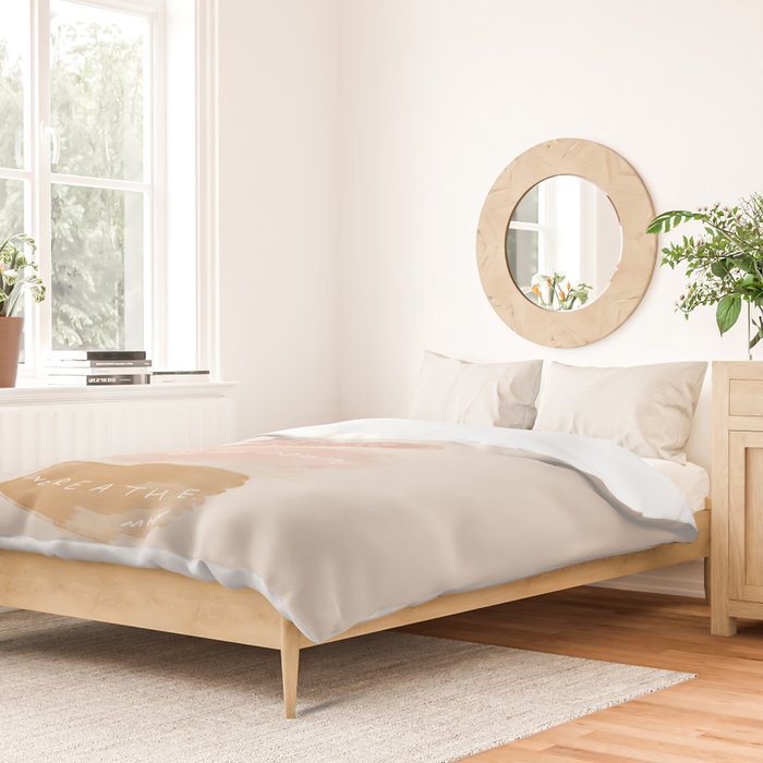 Make Time For What Helps You Duvet Cover Gallery Image 2