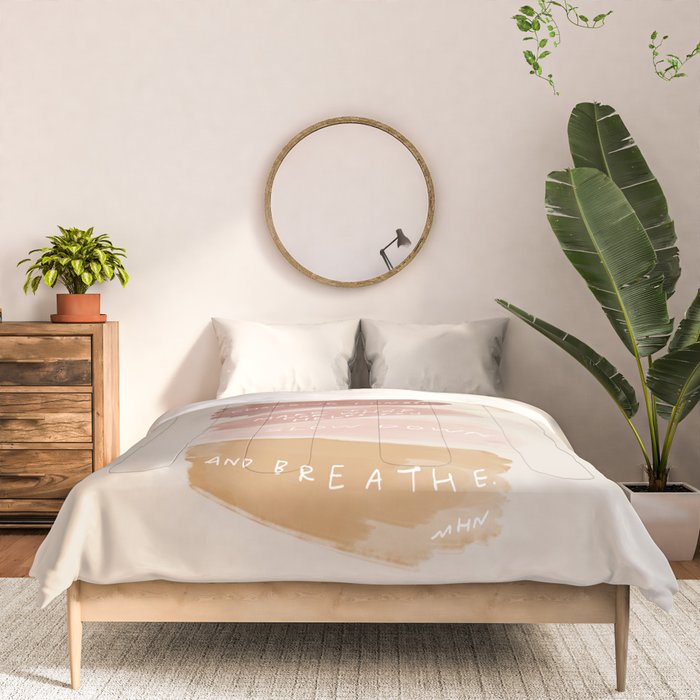 Make Time For What Helps You Comforter Gallery Image 3