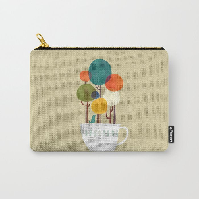 Life in a cup Carry All Pouch Gallery Image 1