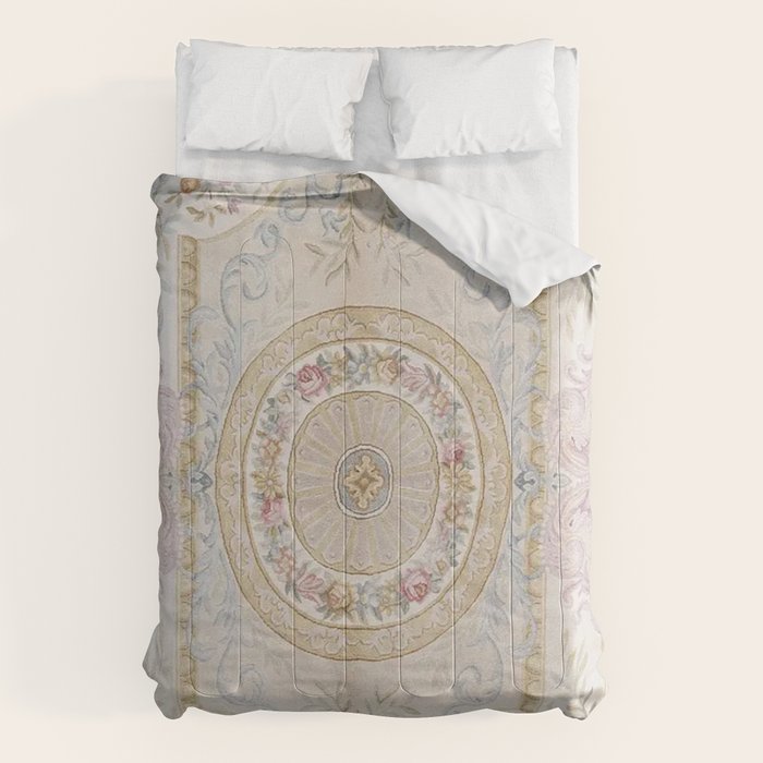 Antique French 17th Century Aubusson Savonnerie Comforter Gallery Image 1