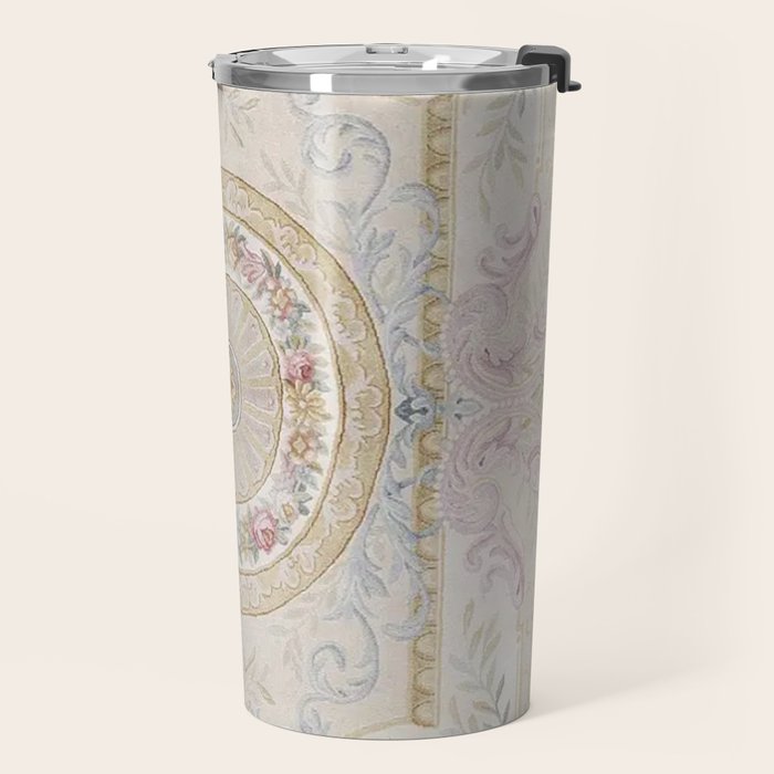 Antique French 17th Century Aubusson Savonnerie Travel Mug Gallery Image 2