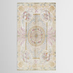 Antique French 17th Century Aubusson Savonnerie Tablecloth Gallery Image 2