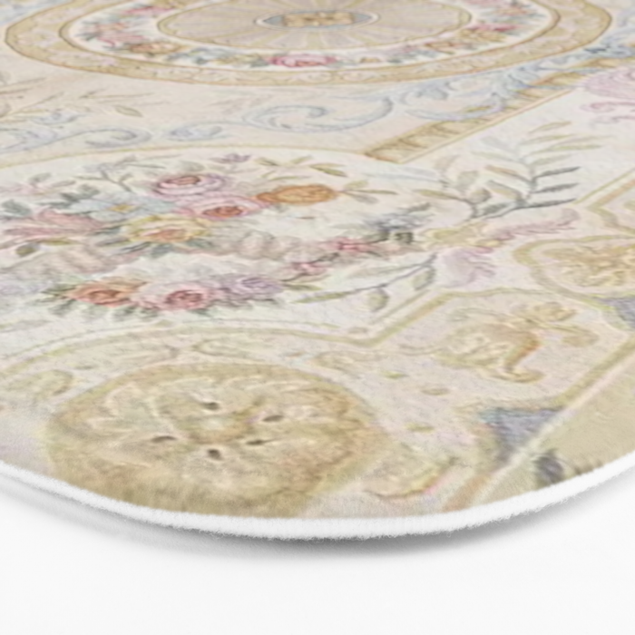 Antique French 17th Century Aubusson Savonnerie Bath Mat Gallery Image 3