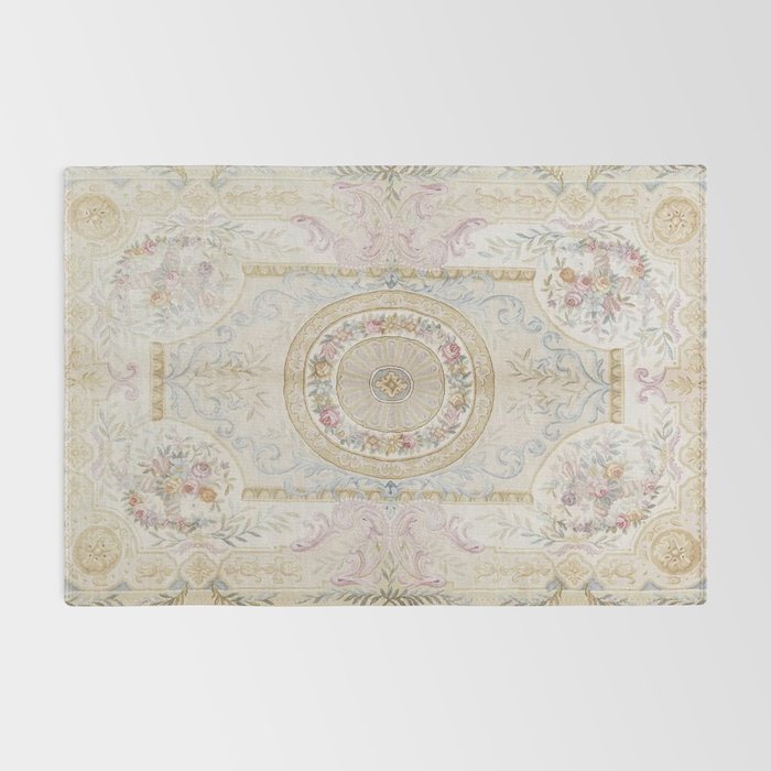 Antique French 17th Century Aubusson Savonnerie Rug Gallery Image 2