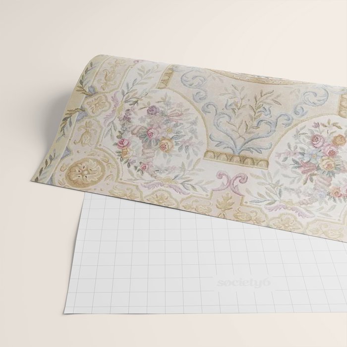 Antique French 17th Century Aubusson Savonnerie Wrapping Paper Gallery Image 2