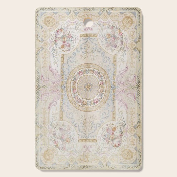 Antique French 17th Century Aubusson Savonnerie Cutting Board Gallery Image 1