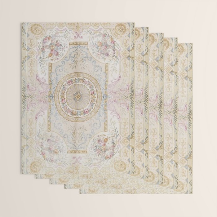 Antique French 17th Century Aubusson Savonnerie Wrapping Paper Gallery Image 3