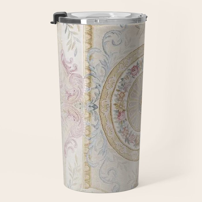 Antique French 17th Century Aubusson Savonnerie Travel Mug Gallery Image 3