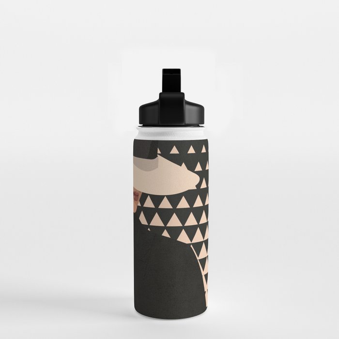 In love with the silence 2 Water Bottle Gallery Image 2