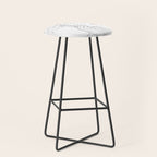 Minimal Line Art Woman with Magnolia Stool Gallery Image 1