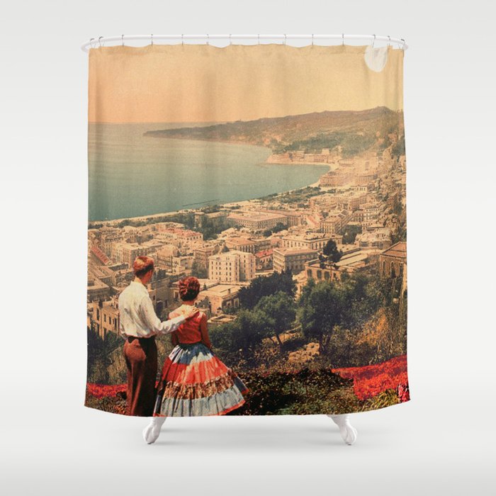 Is This The City We Dreamt Of Shower Curtain Gallery Image 1