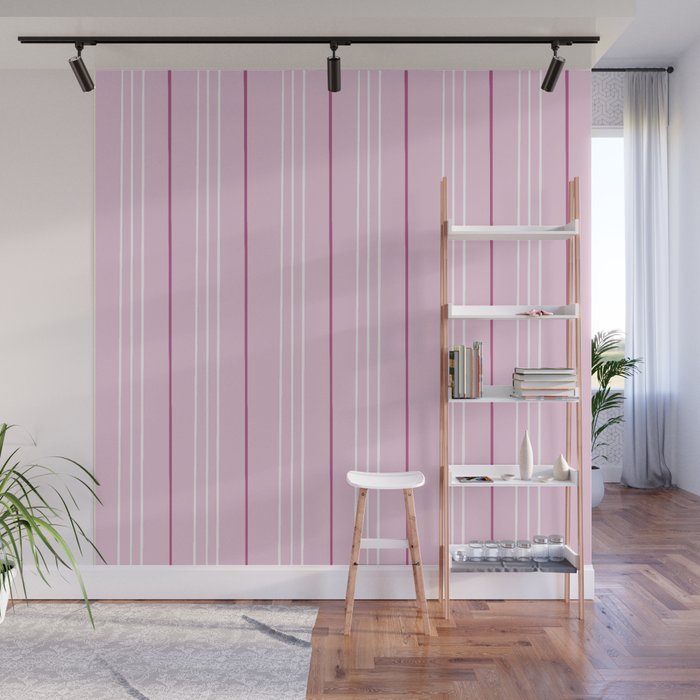 Lola Stripes Wall Mural Gallery Image 1