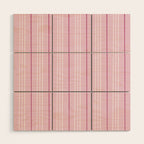 Lola Stripes Wood Wall Art Gallery Image 1