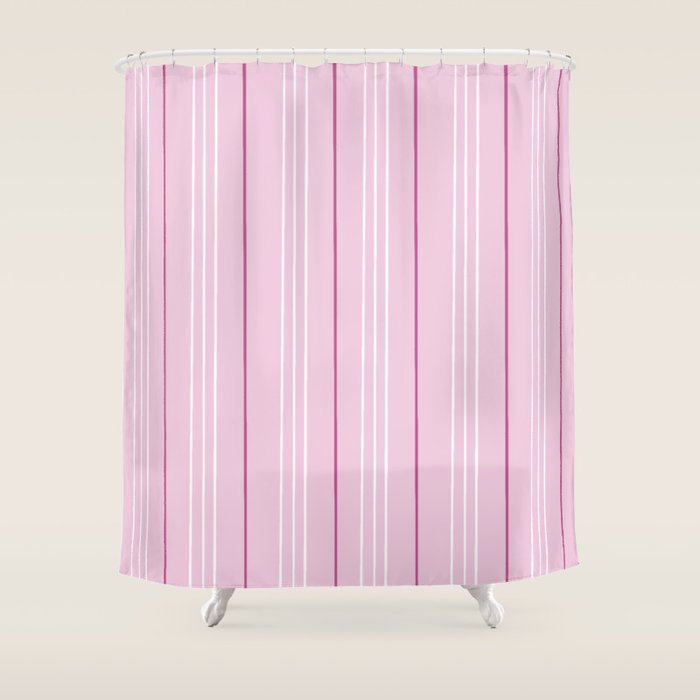 Lola Stripes Shower Curtain Gallery Image 1