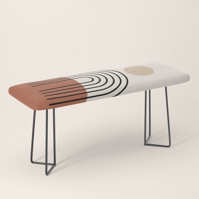 Abstraction_SUN_LINE_BOHEMIAN_LANDSCAPE_POP_ART_1129B Bench Gallery Image 1