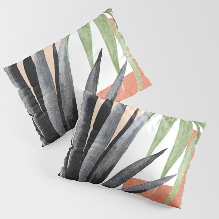 Abstract Tropical Art VII Pillow Sham Gallery Image 3