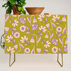Art déco Floral  Credenza Gallery Image 1