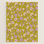 Art déco Floral  Jigsaw Puzzle Gallery Image 1