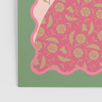 Heirloom Wildflower - Floral Silhouette Art Poster Gallery Image 3