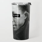 "Should I Kill Myself or Have a Cup of Coffee?" Albert Camus Quote Travel Mug Gallery Image 2