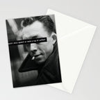 "Should I Kill Myself or Have a Cup of Coffee?" Albert Camus Quote Stationery Card Gallery Image 2