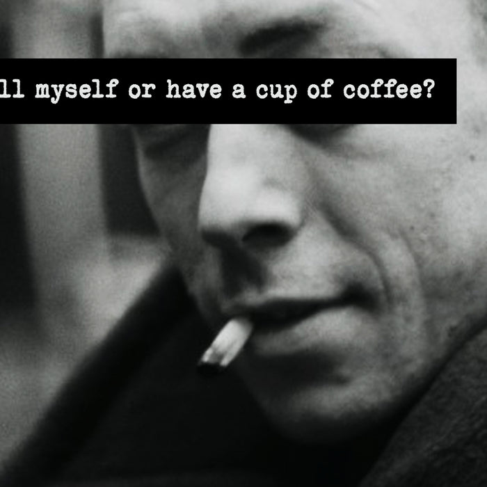 "Should I Kill Myself or Have a Cup of Coffee?" Albert Camus Quote Coffee Mug Gallery Image 2