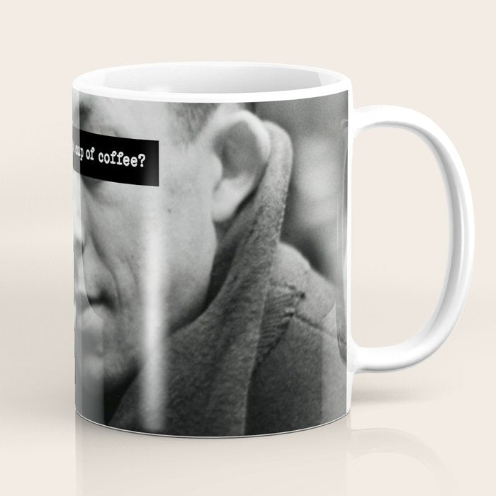 "Should I Kill Myself or Have a Cup of Coffee?" Albert Camus Quote Coffee Mug Gallery Image 1