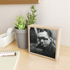 "Should I Kill Myself or Have a Cup of Coffee?" Albert Camus Quote Mini Art Print Gallery Image 2