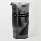 "Should I Kill Myself or Have a Cup of Coffee?" Albert Camus Quote Travel Mug Gallery Image 3