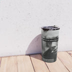 "Should I Kill Myself or Have a Cup of Coffee?" Albert Camus Quote Travel Mug Gallery Image 4